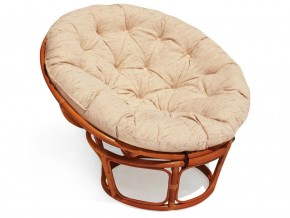 Кресло Papasan 23/01 W с подушкой Cognac, ткань Старт в Троицке - troick.magazin-mebel74.ru | фото