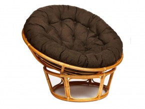 Кресло Papasan 23/01 W с подушкой Honey, ткань Коричневый в Троицке - troick.magazin-mebel74.ru | фото