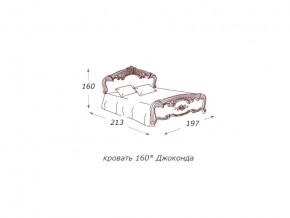 Кровать 2-х спальная 1600*2000 с ортопедом в Троицке - troick.magazin-mebel74.ru | фото