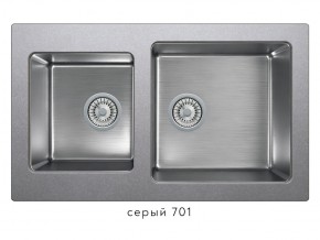 Мойка комбинированная Tolero twist TTS-840 Серый 701 в Троицке - troick.magazin-mebel74.ru | фото