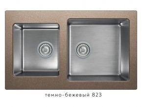 Мойка комбинированная Tolero twist TTS-840 Темно-бежевый 823 в Троицке - troick.magazin-mebel74.ru | фото