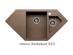 Мойка кварцевая Tolero R-114 Темно-бежевый 823 в Троицке - troick.magazin-mebel74.ru | фото