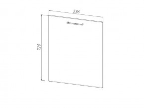 П 60 Комплект для посудомоечной машины 600 мм (цоколь + фасад) ЛДСП в Троицке - troick.magazin-mebel74.ru | фото