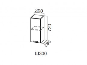 Ш300/720 Шкаф навесной 300/720 в Троицке - troick.magazin-mebel74.ru | фото