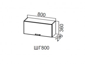 ШГ800/360 Шкаф навесной 800/360 (горизонт.) в Троицке - troick.magazin-mebel74.ru | фото