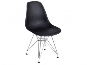 Стул Cindy Iron chair Eames mod. 002 черный в Троицке - troick.magazin-mebel74.ru | фото