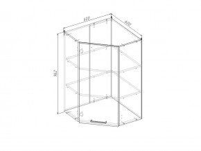 ВУ9 Модуль верхний Угловой МВУ9 в Троицке - troick.magazin-mebel74.ru | фото